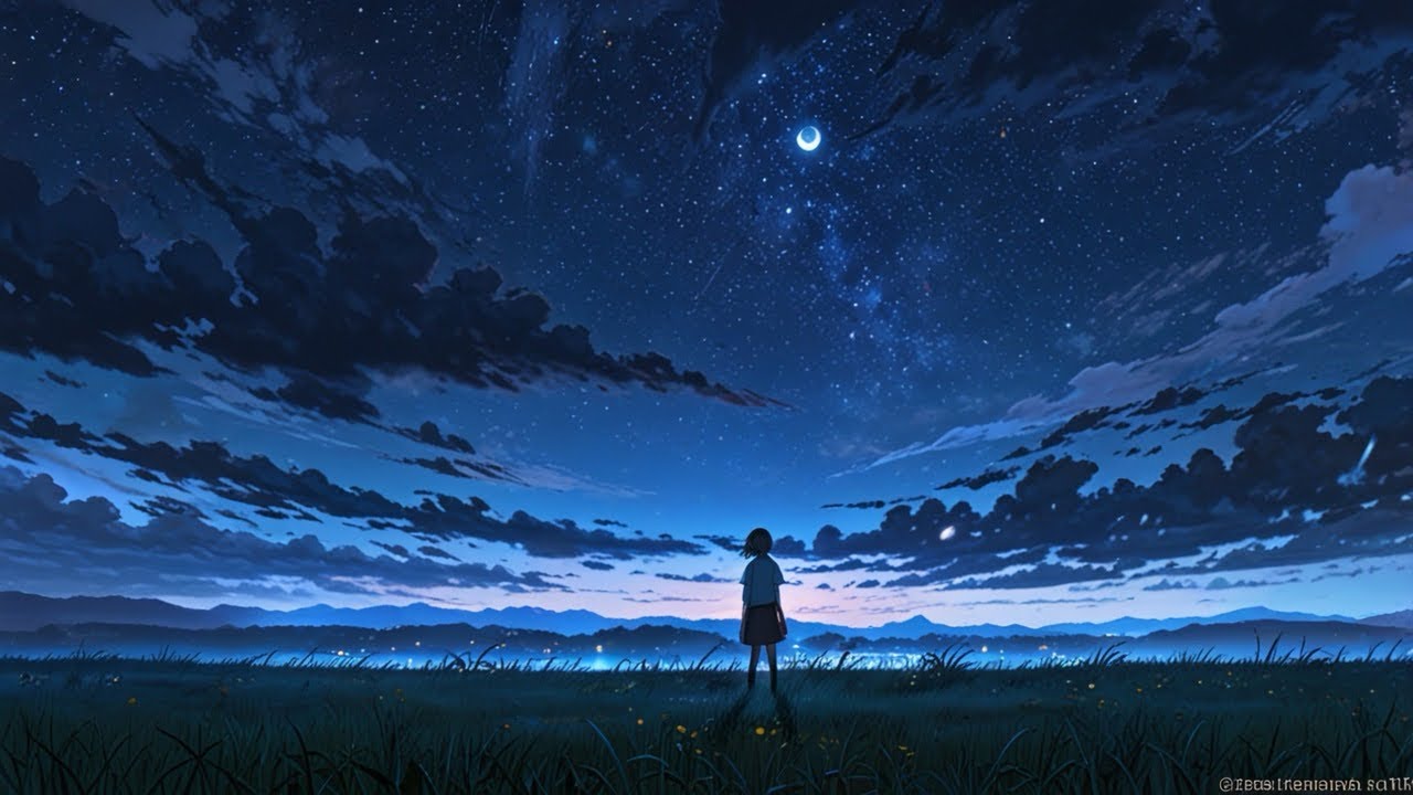 静かな星空の下で心を整えるピアノBGM｜深い集中と癒しの1時間