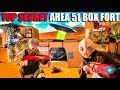 Area 51 Box Fort TOP SECRET! We Found Them ALIENS (Nerf War)