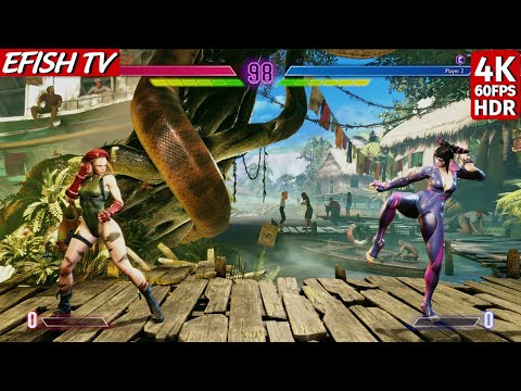 Cammy vs Juri (Hardest AI) - Street Fighter 6