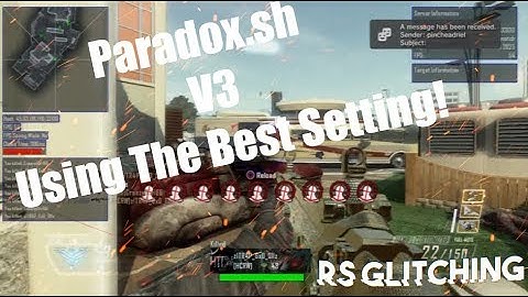 [PS3/BO2]  Paradox Framework V3 Insane Aimbot, Autowall + More (Using the Best Settings)
