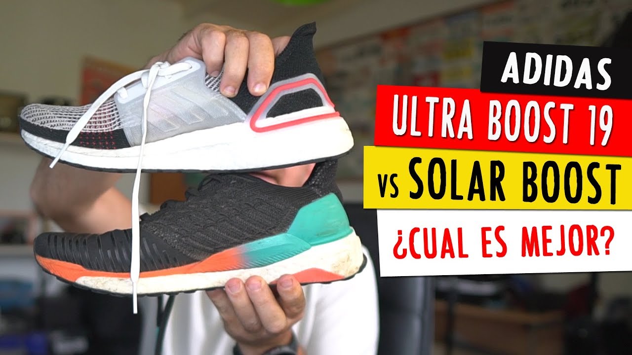 adidas solar boost vs ultra boost