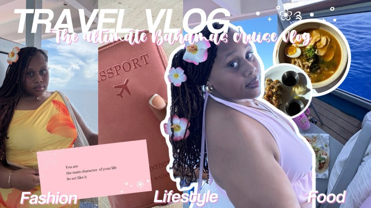 TRAVEL VLOG: The ultimate Bahamas cruise trip! || Luverray || 🌷🌷