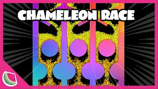 Chameleon Race - Marble Race in Algodoo
