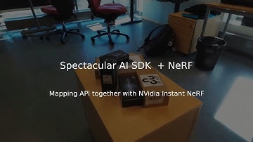 Spectacular AI SDK + NeRF
