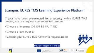 Lcampus EURES TMS Learning Experience Platform