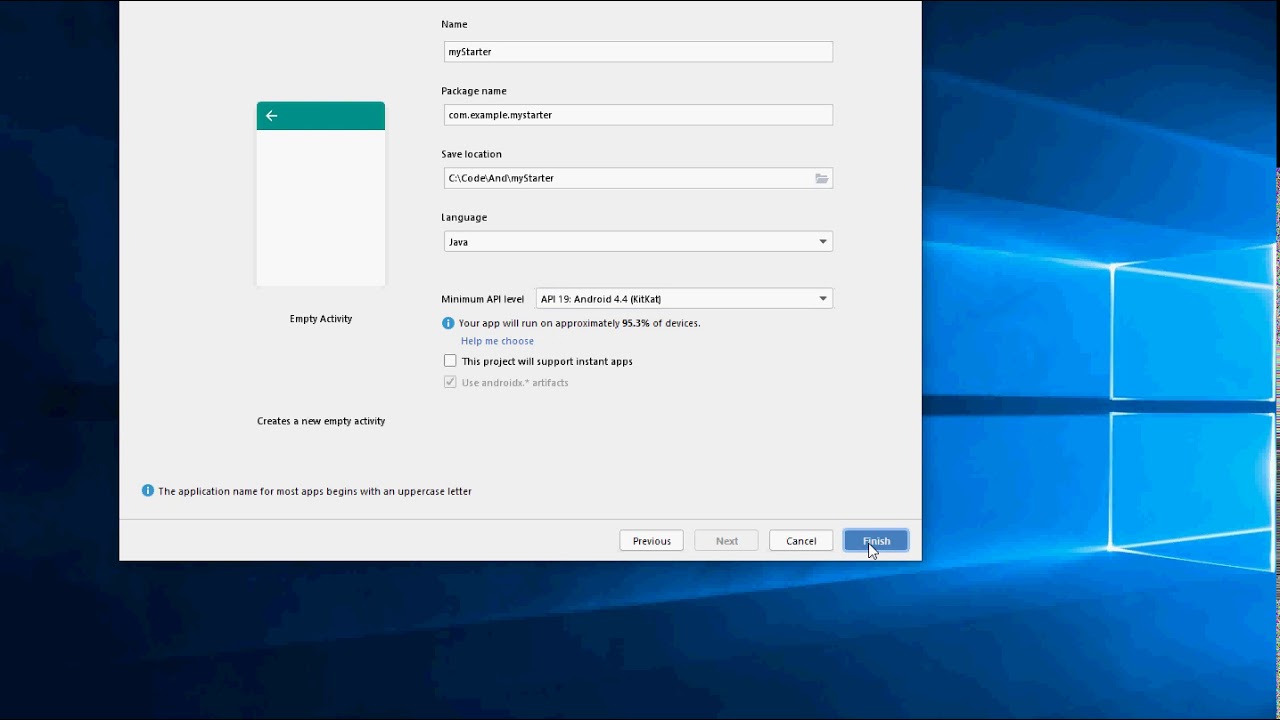 Getting Started with Android Studio - YouTube