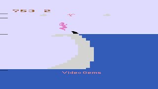 Surfer's Paradise: But Danger Below (Atari 2600) Gameplay