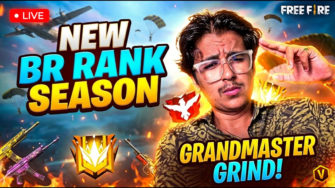 🔴 NEW BR-RANK SEASON ROAD TO GRANDMASTER