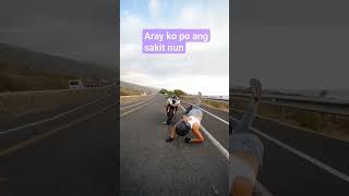 outch Ang sakit nun girl malas sumabit pa kasi #bike #motorcycle #fail #moto #shortvideo #stunt