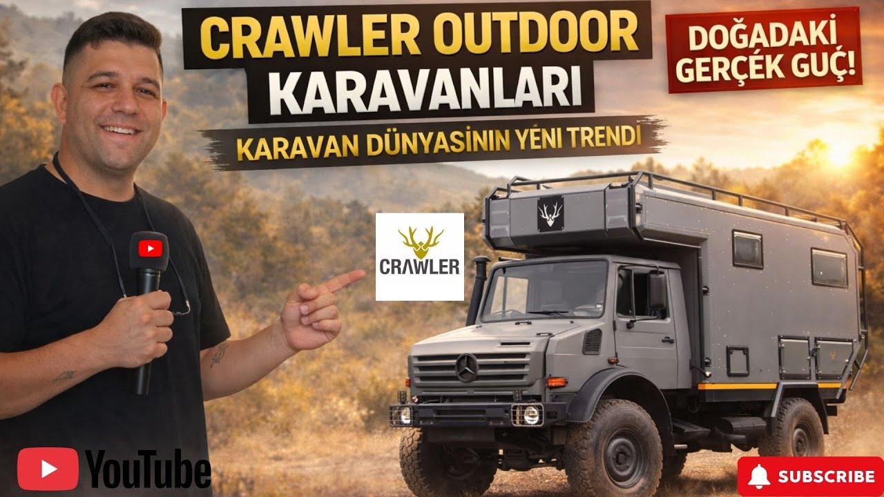 Karavan Almayı Düşünenler İzlemeden Karar Vermesin! Crawler Autodor Ziyareti @Crawler