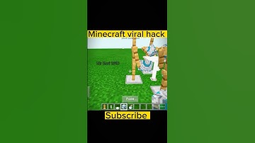 MINECRAFT HACKS #viral #shorts #short #status #hacker