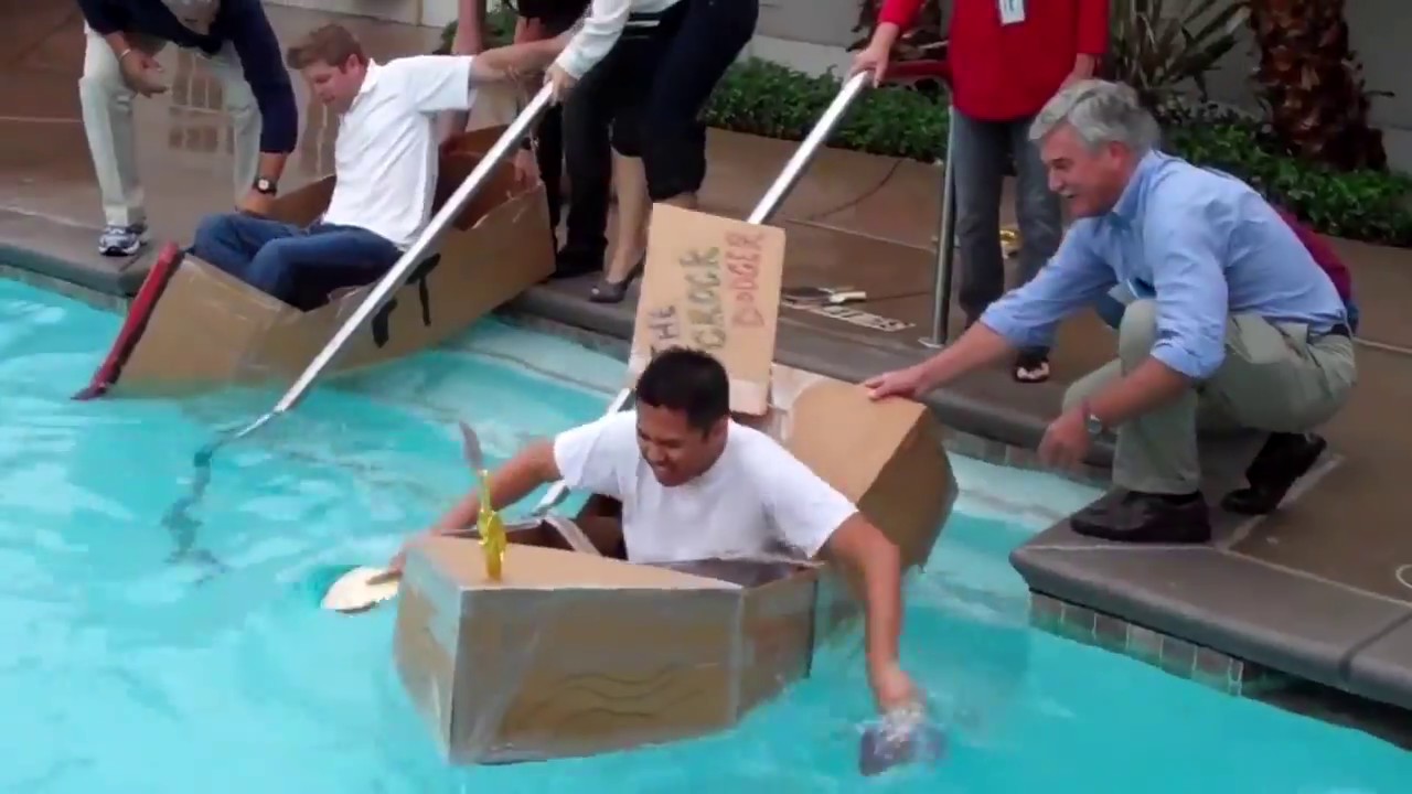 Cardboard Boat Building Challenge