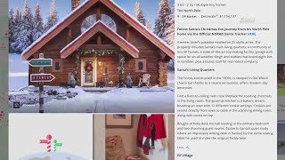 Santa's house featured on Zillow