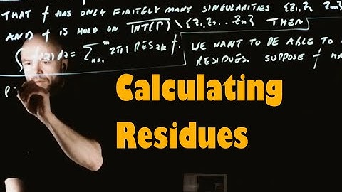 Calculating residues