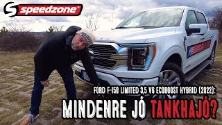 Speedzone teszt: Ford F-150 Limited 3,5 V6 Ecoboost Hybrid (2022): Mindenre jó tankhajó?