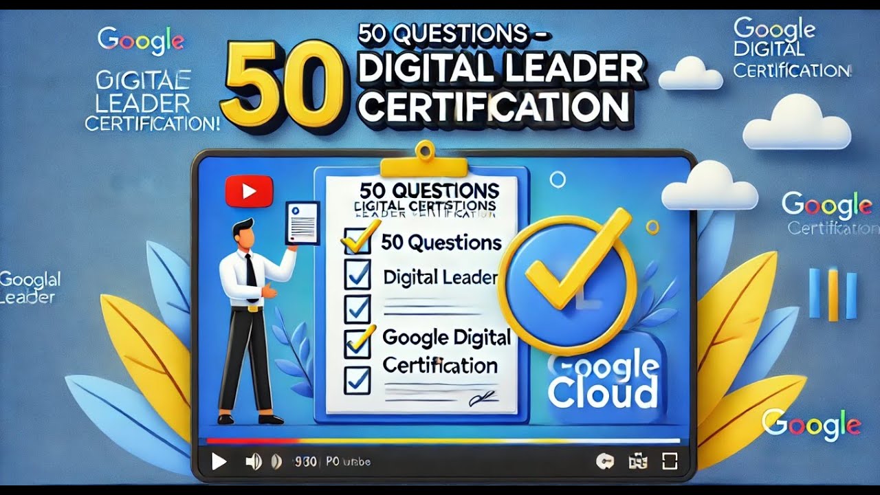 Exam Pass Google Cloud Digital Leader Certification Exam Prep Questions ...