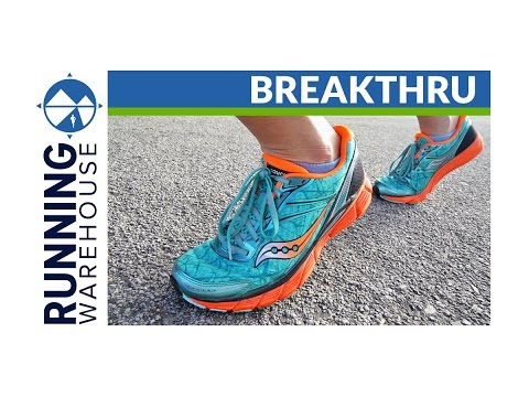 Saucony Breakthru Shoe Review - YouTube