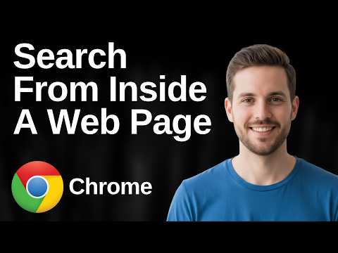 How To Search From Inside A Web Page Chrome (Easy Guide)