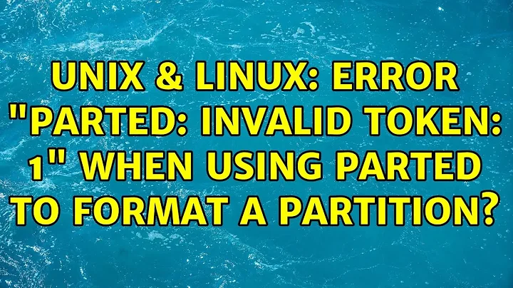 Unix & Linux: Error 