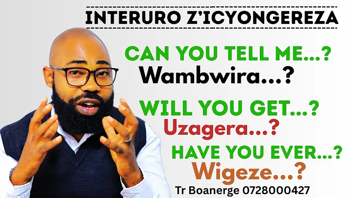 Woow Menya Icyongereza Vuba Ukoresheje Izi Interuro!