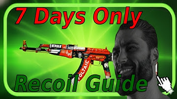 CS2 AK 47 and M4A4 Spray Control GUIDE (Still Works)