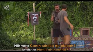 Avatar Atakan Hikmet Kavgası İyice Büyüdü Survivor 2022 Resimi