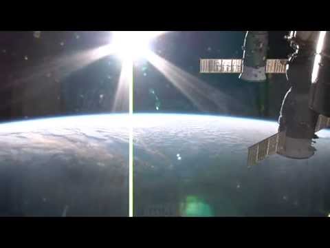 Space Sunrise and Sunset from the ISS [HD]