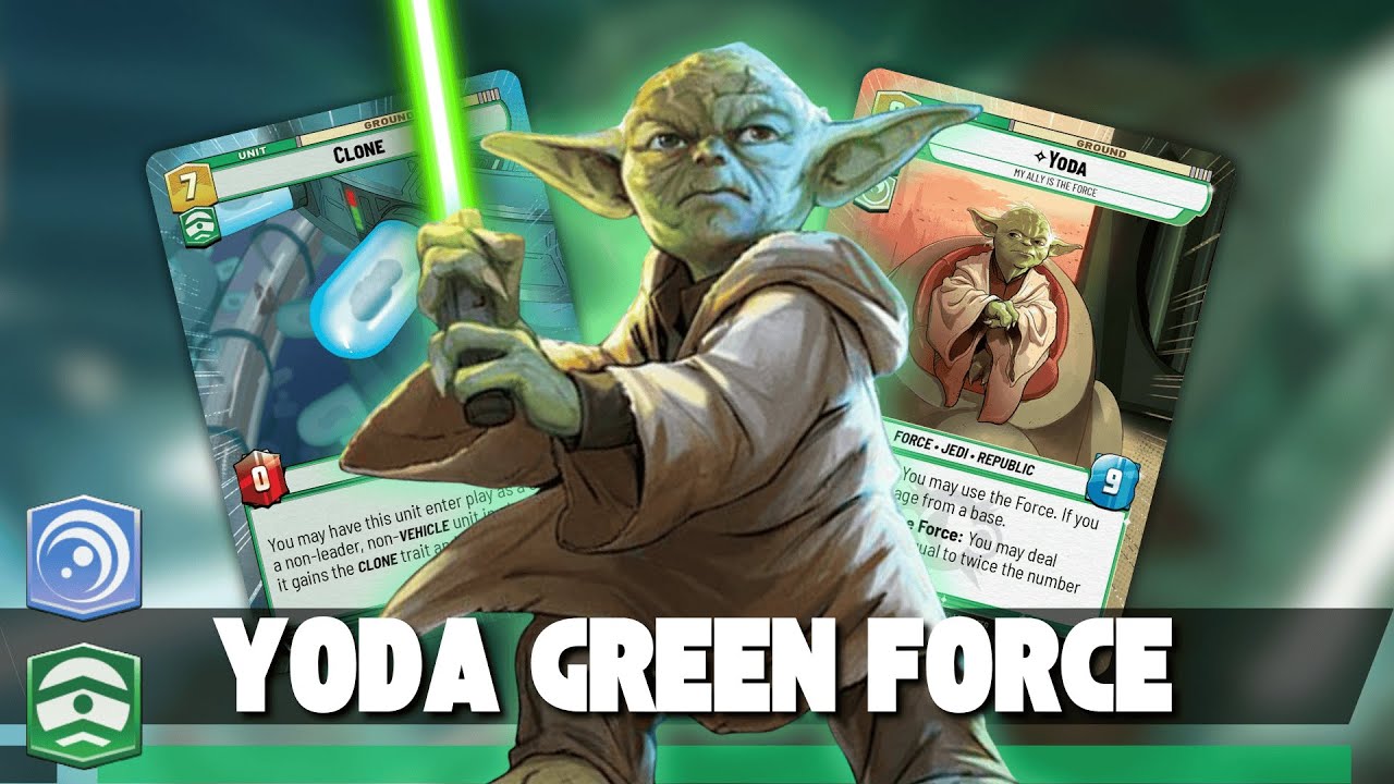 PQ WINNER! YODA GREEN FORCE! - Gameplay / Star Wars Unlimited