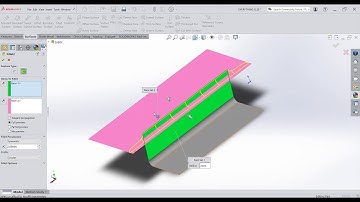 CREATING SURFACE FACE FILLET SolidWorks 2020 | MAIJALA WILL | EDG 4111
