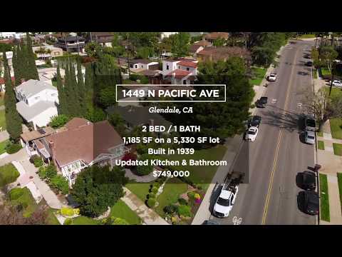 1449 N Pacific Ave, Glendale, CA home video tour