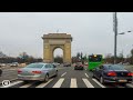 BUCHAREST 4K (Paris Of The East) | Driving Downtown Europe | Romania | Episode 23