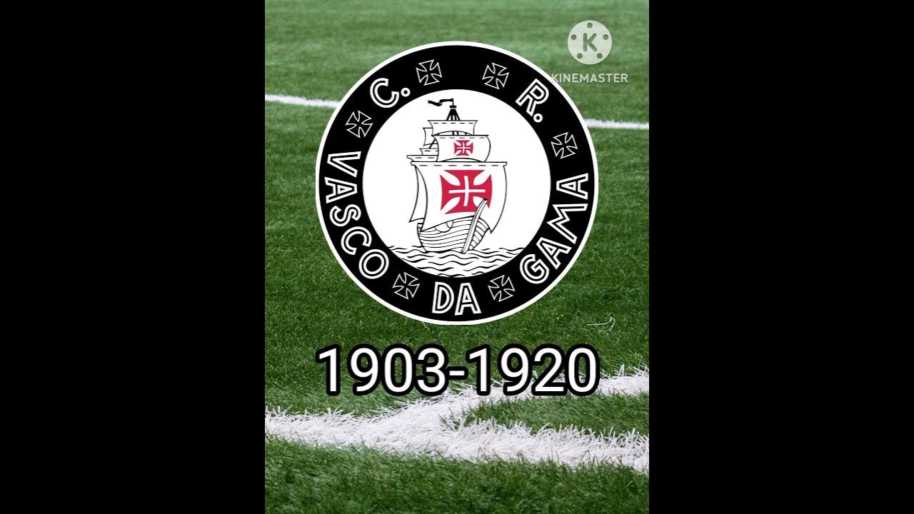 Evolução do Escudo do Vasco da gama 1898-Atual Evolução do Escudo do Vasco da gama 1898-Atual
