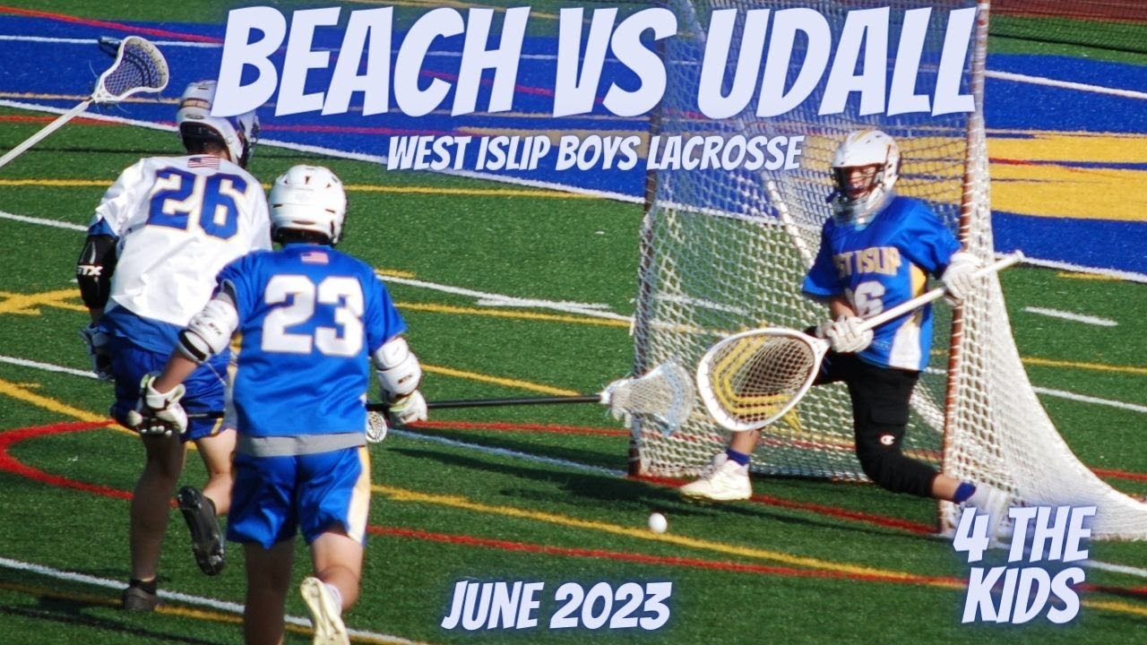 West Islip Beach vs Udall Middle School Boys Lacrosse 2023 YouTube
