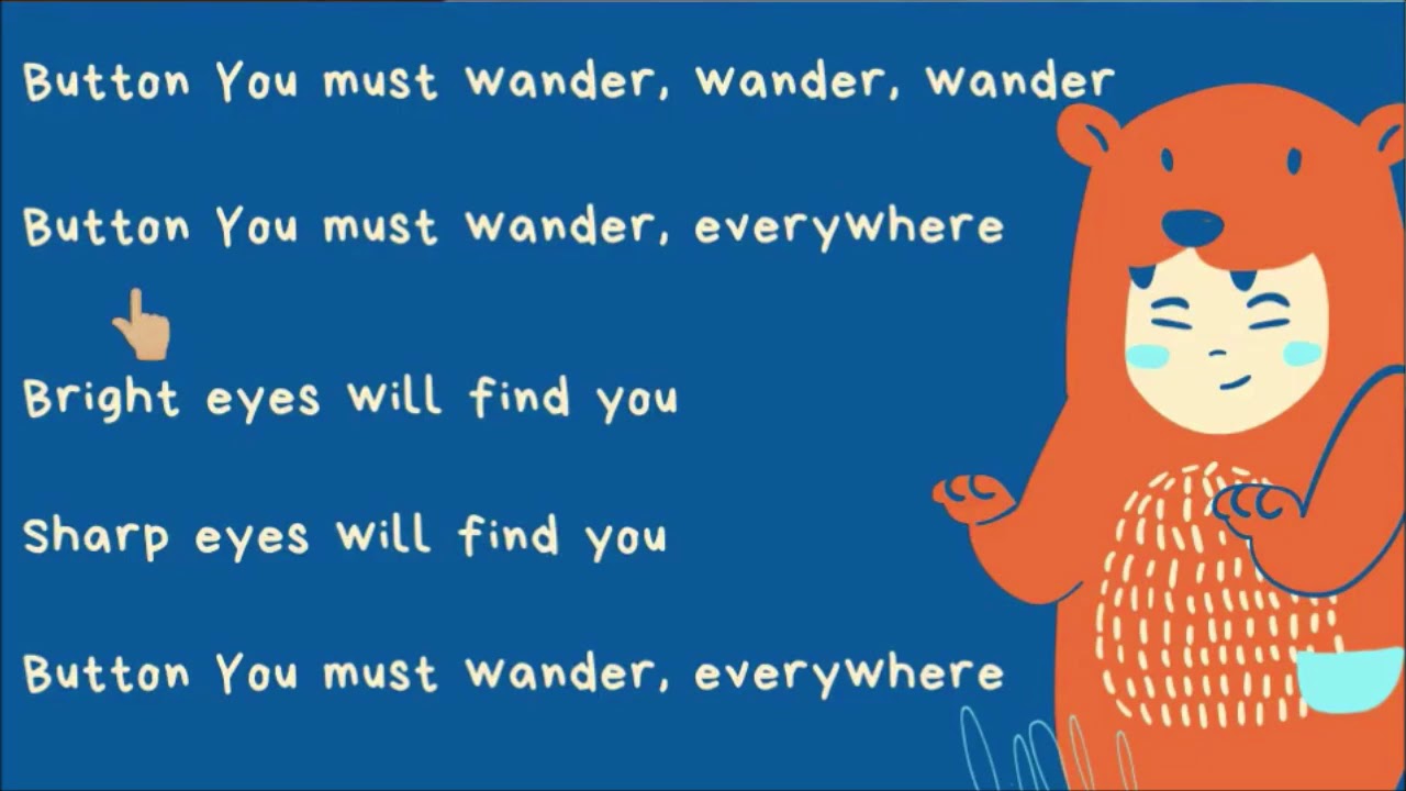 Button You Must Wander lyrics - YouTube