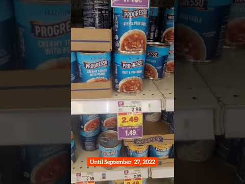 CHEAP PROGRESSO SOUP