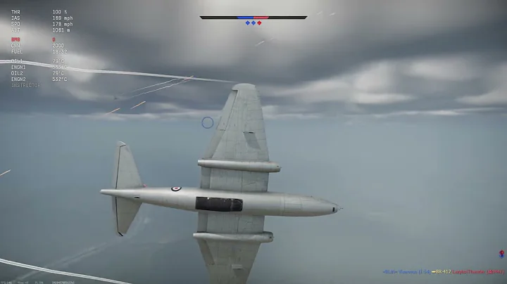 Canberra dogfighting