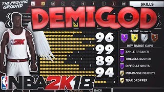 Nba 2k18: best demigod player build! most overpowered player in nba 2k18