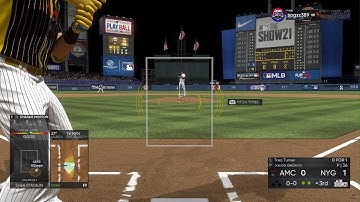 MLB The Show 21 TREA TURNER HR