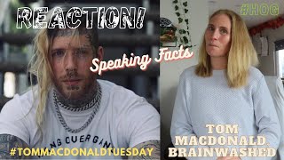 REACTION! Tom MacDonald, Brainwashed OFFICIAL VIDEO  #TomMacDonaldTuesday #HOG #ALittleMoreOfLisa