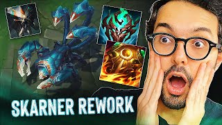 A RIOT CRIOU O K'SANTE 2.0? TESTANDO O REWORK DO SKARNER image