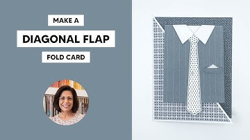 🔴 The Step-by-Step Guide to Making an Awesome Diagonal Flap Fold Card