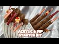 BEGINNER ACRYLIC AND DIP POWDER STARTER KIT REVIEW | Modelones | QUICK ACRYLIC NAILS for Beginners