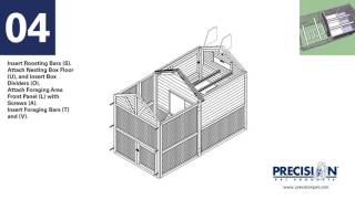 This video will assist you in assembling your new Precision Pet Farm House Chicken Coop.