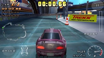 Raging Thunder 2 Arctic Refinery Time Attack 1:15.01