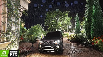 GTA 5 [ QuantV + NVE+ RTGI ] Beautiful Next-Gen Wet Road [Night] Gameplay Maxed Settings On RTX 4090