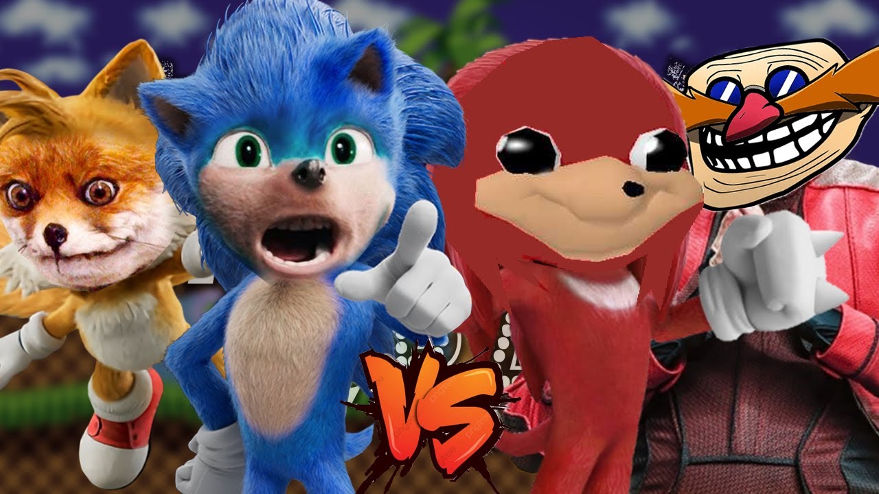 Sonic y Tails Vs Dr Robotnik y Knuckles (Sonic 2). Batallas ...