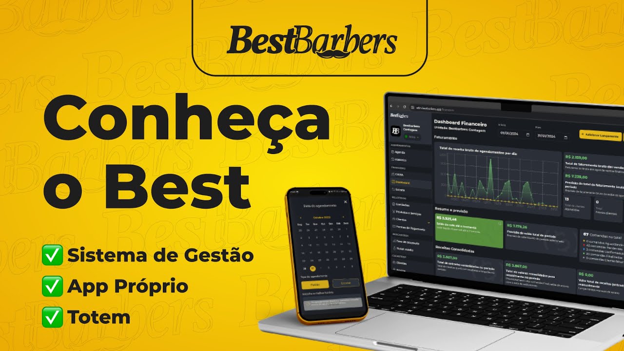 👉 Como funciona o BestBarbers? O sistema de gestão completo para barbearias