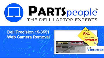 Dell Precision 15-3551 (P80F004) Web Camera How-To Video Tutorial