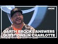 Garth Brooks answers questions in Charlotte