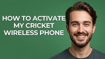 How to Activate My Cricket Wireless Phone - UPDATED!